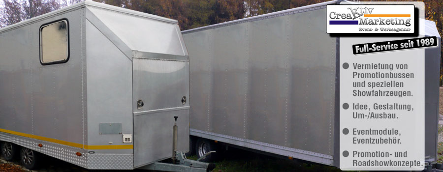 Promotion- und Werbeanhänger Promotion- und Werbeanhänger